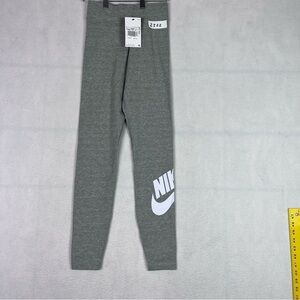 Nike Women's Tight Fit High Rise Full Length Leggings gray size:XS NWT